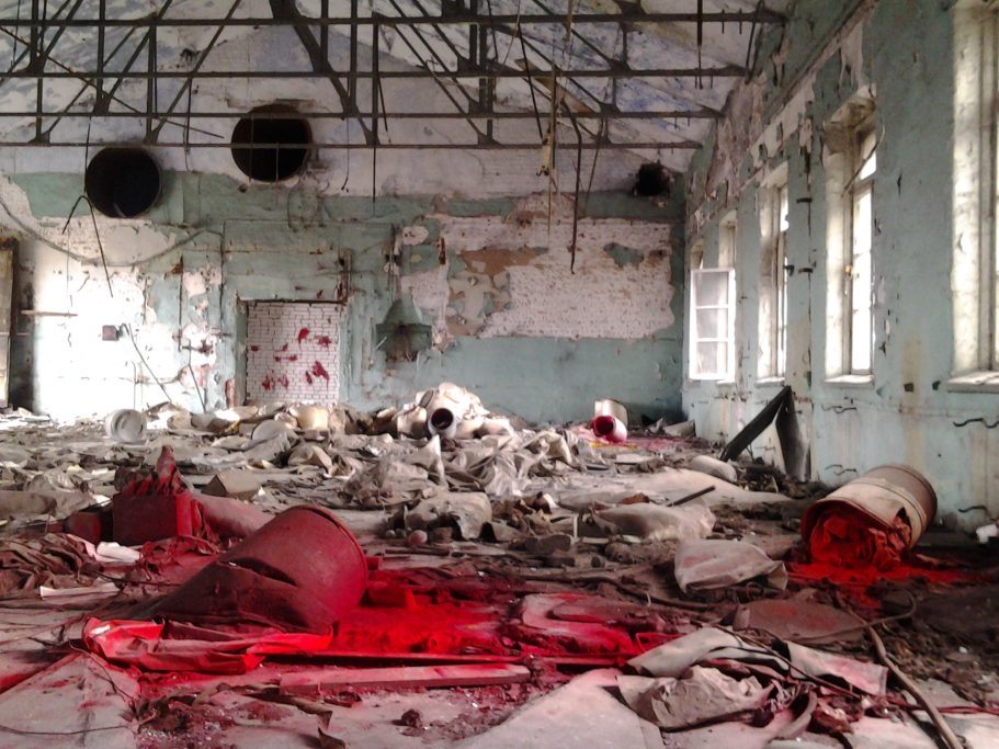 Abandoned rubber factory, 2013