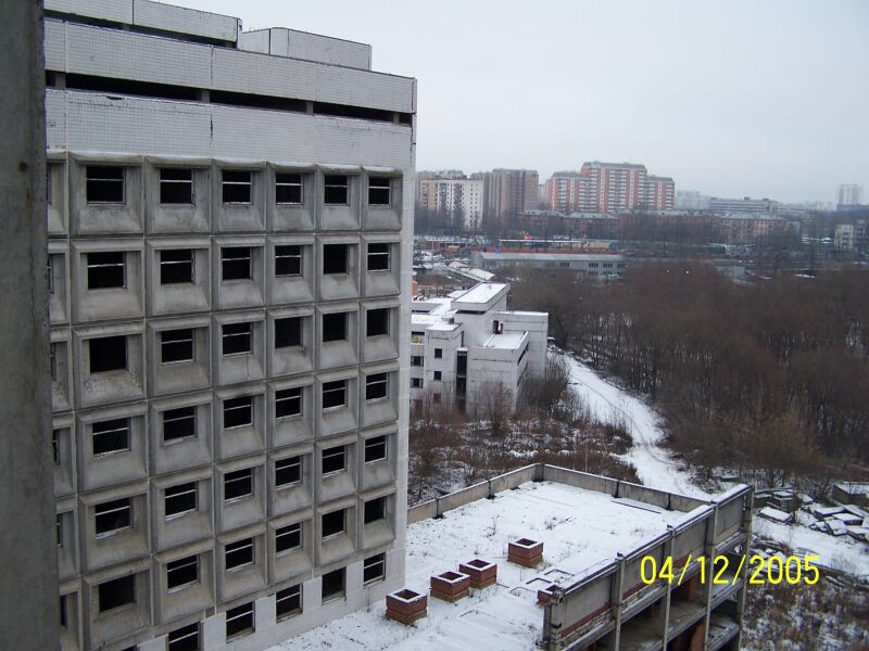 Abandoned hospital, 2005